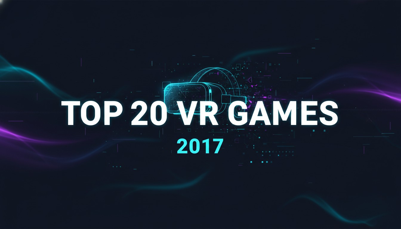 Top 20 VR Games of 2017