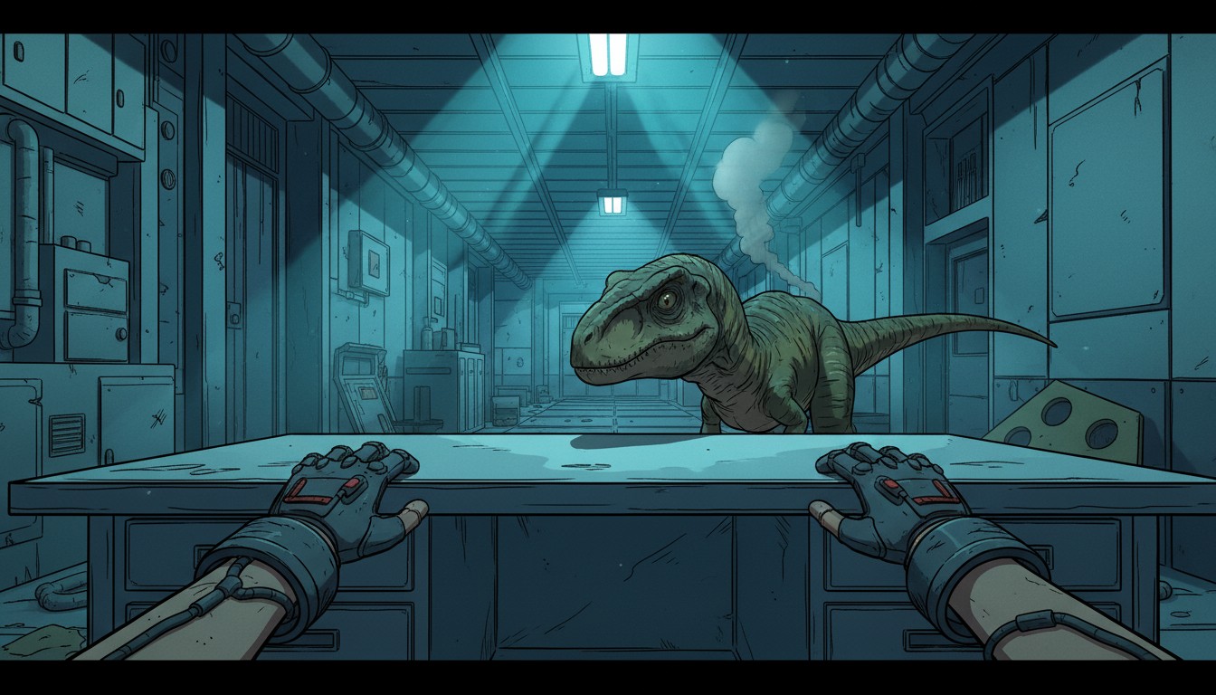 Jurassic World Aftermath: The Stealth Survival VR Game That Actually Scares You