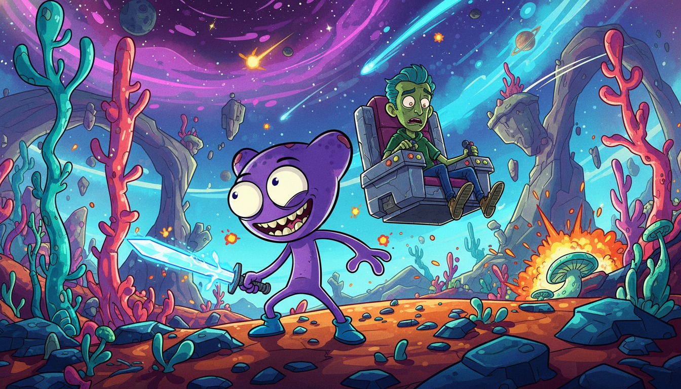 Trover Saves the Universe VR